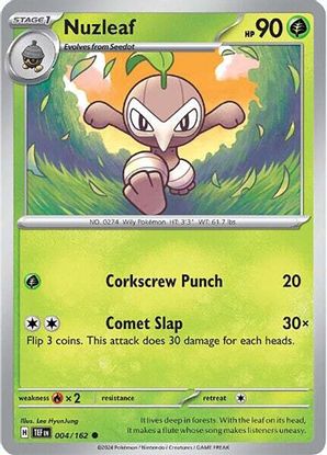 Nuzleaf  004/162 - Common