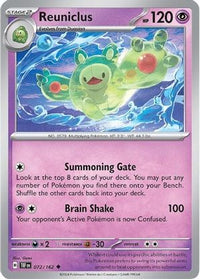 Reuniclus 072/162 - Uncommon-Kantocards