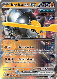 Iron Boulder ex - 099/162 - Double Rare-Kantocards