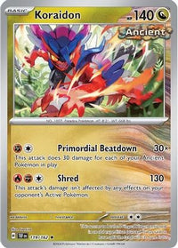 Koraidon 119/162 - Rare - Holo-Kantocards