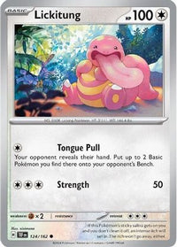 Lickitung 124/162 - Common-Kantocards
