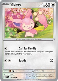 Skitty 130/162 - Common-Kantocards