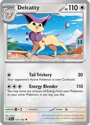 Delcatty 131/162 - Uncommon-Kantocards