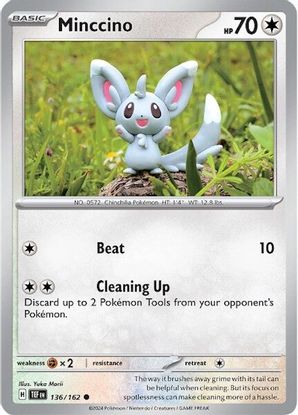 Minccino 136/162 - Common-Kantocards