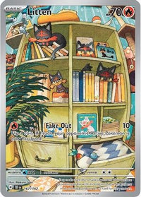 Litten 167/162 - Illustration Rare-Kantocards