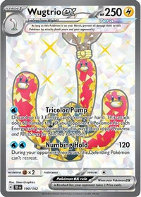 Wugtrio ex 190/162 - Ultra Rare-Kantocards