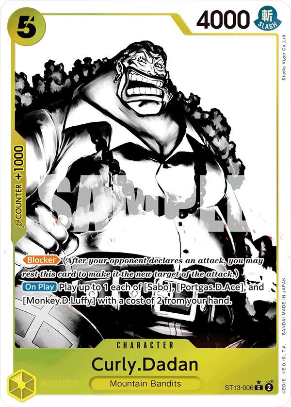 Curly.Dadan ST13-006 - Common - Parallel - Parallel-Kantocards