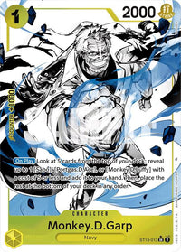 Monkey.D.Garp ST13-013 - Super Rare - Parallel - Parallel-Kantocards