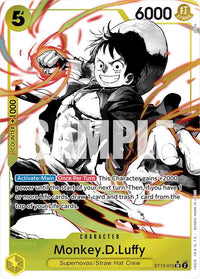 Monkey.D.Luffy ST13-015 - Super Rare - Parallel - Parallel-Kantocards