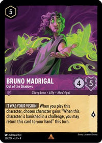 Bruno Madrigal - Out of the Shadows 38/204 - Rare-Kantocards