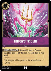 Triton's Trident 66/204 - Uncommon-Kantocards