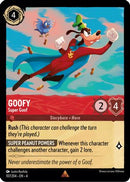 Goofy - Super Goof 107/204 - Rare-Kantocards