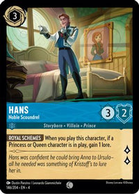 Hans - Noble Scoundrel 146/204 - Common - Cold Foil-Kantocards