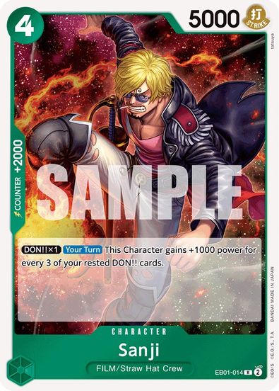 Sanji  EB01-014 - Rare