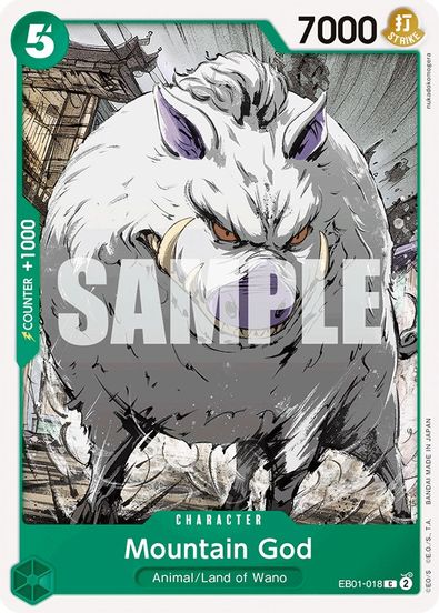 Mountain God  EB01-018 - Common