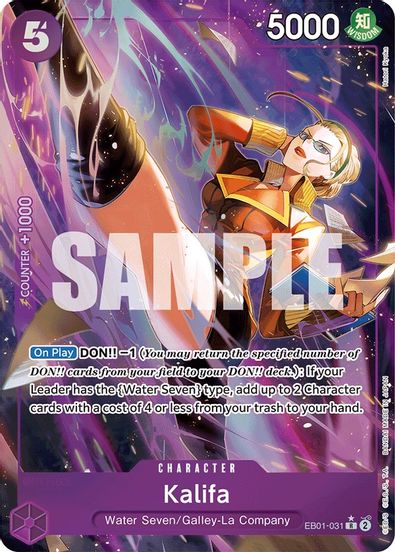 Kalifa (Alternate Art)  EB01-031 - Rare