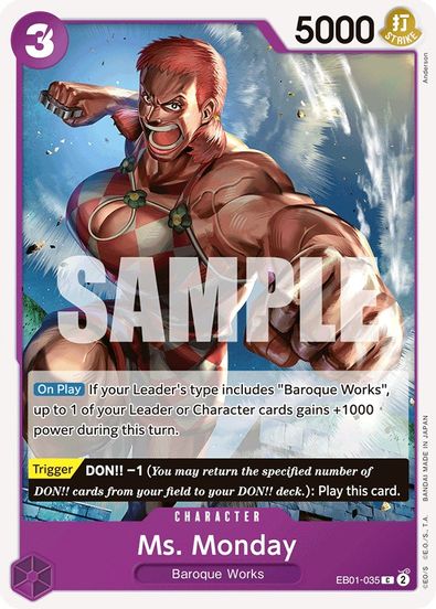 Ms. Monday  EB01-035 - Common