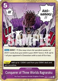 Conquerer of Three Worlds Ragnaraku EB01-039 - Rare-Kantocards