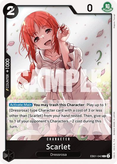Scarlet  EB01-042 - Rare