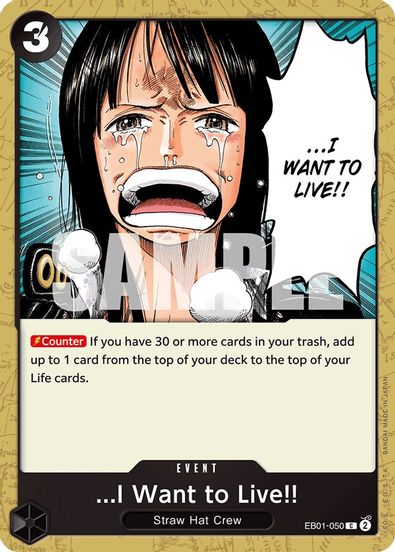 ...I Want to Live!!  EB01-050 - Common