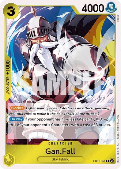 Gan.Fall  EB01-054 - Rare