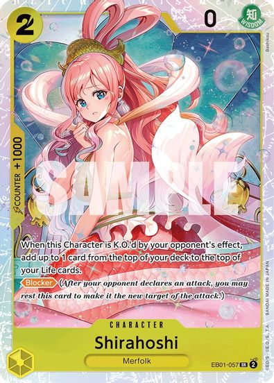Shirahoshi  EB01-057 - Super Rare