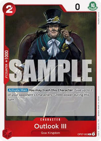 Outlook III OP07-003 - Rare-Kantocards
