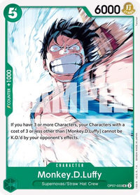 Monkey.D.Luffy OP07-033 - Uncommon-Kantocards
