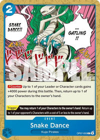 Snake Dance OP07-055 - Common-Kantocards