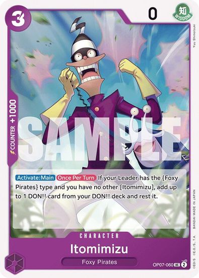 Itomimizu OP07-060 - Uncommon-Kantocards
