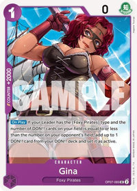 Gina OP07-065 - Uncommon-Kantocards