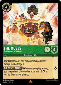 The Muses - Proclaimers of Heroes 90/204 - Rare - Cold Foil-Kantocards
