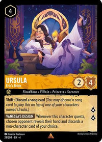 Ursula - Eric's Bride 24/204 - Rare - Cold Foil-Kantocards