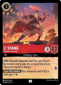 Li Shang - Valorous General 112/204 - Uncommon - Cold Foil-Kantocards