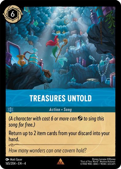 Treasures Untold  165/204 - Rare