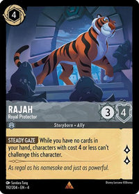 Rajah - Royal Protector 192/204 - Rare - Cold Foil-Kantocards