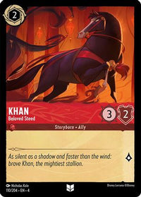 Khan - Beloved Steed 110/204 - Uncommon - Cold Foil-Kantocards