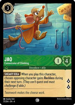 Jaq - Connoisseur of Climbing  77/204 - Common