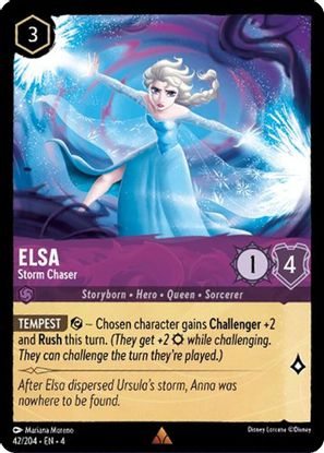 Elsa - Storm Chaser 42/204 - Rare - Cold Foil-Kantocards