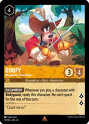 Goofy - Musketeer Swordsman 12/204 - Rare - Cold Foil-Kantocards