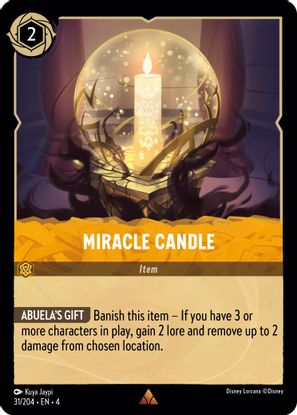 Miracle Candle 31/204 - Rare-Kantocards