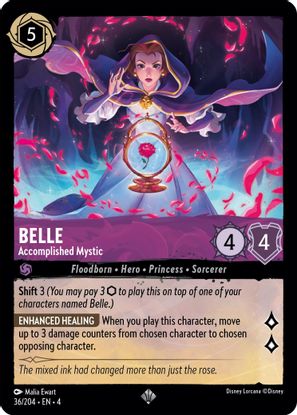Belle - Accomplished Mystic  36/204 - Super Rare