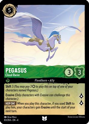 Pegasus - Cloud Racer 83/204 - Uncommon - Cold Foil-Kantocards