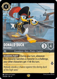 Donald Duck - Buccaneer 179/204 - Legendary-Kantocards