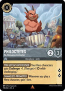 Philoctetes - No-Nonsense Instructor 190/204 - Rare - Cold Foil-Kantocards