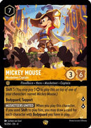 Mickey Mouse - Musketeer Captain 16/204 - Legendary - Cold Foil-Kantocards