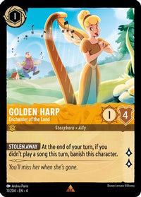 Golden Harp - Enchanter of the Land 11/204 - Rare-Kantocards