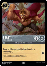 Beast - Thick-Skinned 176/204 - Common-Kantocards