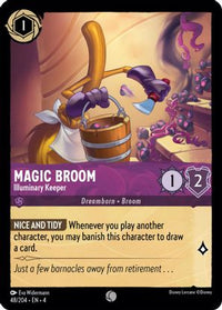 Magic Broom - Illuminary Keeper 48/204 - Common - Cold Foil-Kantocards
