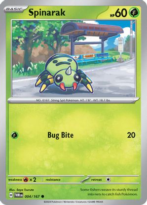 Spinarak  004/167 - Common